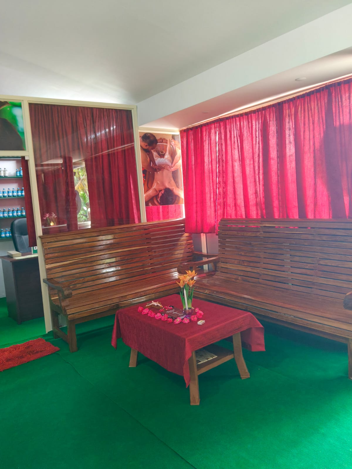 Kerala Ayurveda Hospital Interior